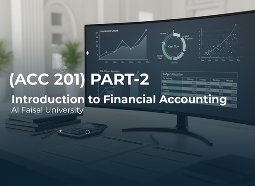 Alfaisal University Introduction to Financial Accounting (ACC 201) Part 2