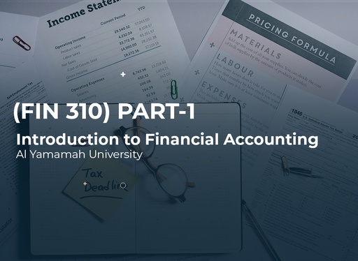 Al Yamamah University Fundamentals of Corporate Finance (FIN310) Part 1