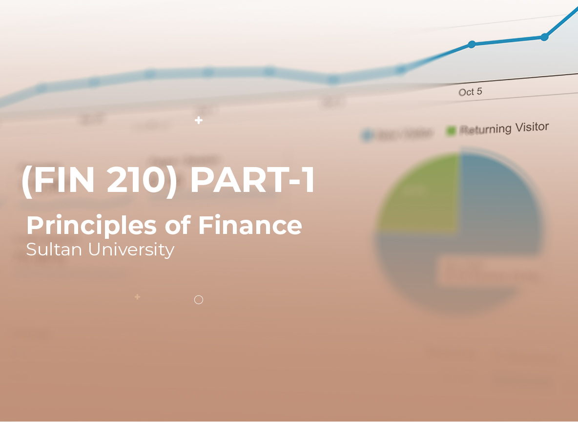 Sultan University Principles of Finance Part1 (Fin210)