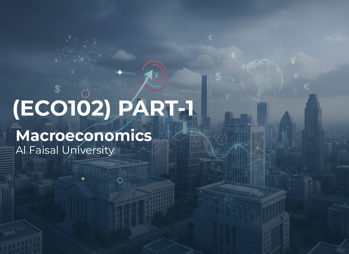 Alfaisal University Macroeconomics (Eco102) Part1