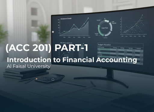Alfaisal University Introduction to Financial Accounting (ACC 201) Part 1